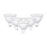 LAMPARAS LED MR16 6W LUZ FRIA DICROICA ECORAEE 0,11 INCL.