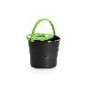 CUBO ESCURRIDOR REDONDO NEGRO NICE 12L