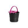 CUBO ESCURRIDOR REDONDO NEGRO NICE 12L