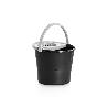 CUBO ESCURRIDOR REDONDO NEGRO NICE 12L