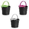 CUBO ESCURRIDOR REDONDO NEGRO NICE 12L