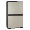 ARMARIO 105X44X176 CM TITANIUM NEGRO 9201NEG