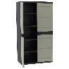 ARMARIO TITANIUM 70X44X176 CM NEGRO 9203NEG