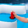 ISLA HINCHABLE OASIS 300X275 CM 43645