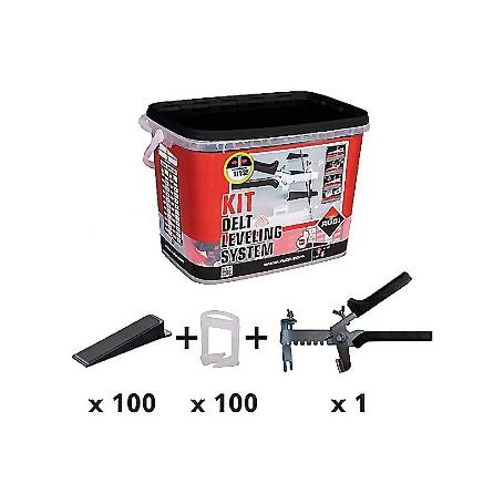 KIT DELTA LEVELLING SYSTEM BRIDA 1MM V2