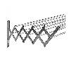 TENDEDERO EXTENSIBLE 10V 80CM. ALUMINIO