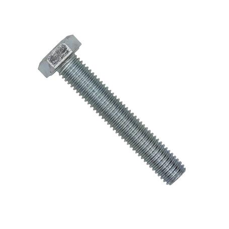 TORNILLO HEXAGONAL 10X20 DIN-933 8.8 ZINC. ACERO BLANCO