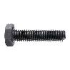 TORNILLO HEXAGONAL 6X20 8.8 DIN.933 PRESION ACERO NEGRO