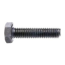 TORNILLO HEXAGONAL 8X25 8.8 DIN.933 PRESION ACERO NEGRO