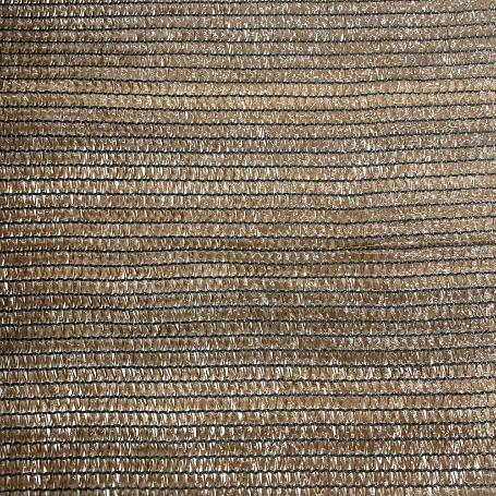 MALLA SOMBREO 4 MT 90% MARRON