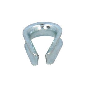 GUARDACABOS ZINCADO PARA CABLE 10 MM.