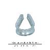 GUARDACABOS ZINCADO PARA CABLE 10 MM.