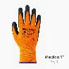 GUANTES NYLON CON PALMA EN FOAM Y PUNTOS NITRILO TOUCH 9 (PAR)