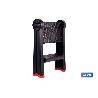 TABURETE ESCALERA 2 PELDAÑOS 470 X 435 X 630 MM
