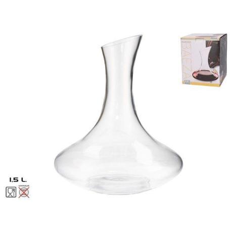 DECANTADOR DE VINO ECONOMICO 1,5 LS CRISTAL MOD. BAEZA AL MEJOR PRECIO
