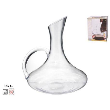 DECANTADOR DECANTER CON ASA CRISTAL ECONOMICO 1,5 LS. MOD BAILEN AL MEJOR PRECIO