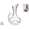 DECANTADOR AIREADOR DE VINO EN CRISTAL CON ASA 1,35 LTS MOD CAZORLA