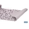 ROLLO DE ALFOMBRA EN CUADROS CROCHET 50% ALGODÓN 50% POLIÉSTER 50 CM X 15 M
