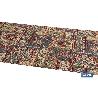 ROLLO DE ALFOMBRA DISEÑO EGIPCIO 50% ALGODÓN  50% POLIÉSTER 50 CM X 15 M