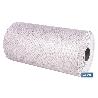 ROLLO DE ALFOMBRA VINÍLICA CON EFECTO JASPEADO GRIS CLARO 84% VINILO 16% POLIÉSTER 52 CM X 20 M