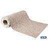 ROLLO DE ALFOMBRA VINÍLICA CON EFECTO JASPEADO BEIGE 84% VINILO 16% POLIÉSTER 52 CM X 20 M