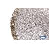BAJOPLATO REDONDO DE COLOR CHAMPAGNE MEDIDA 38 CM   CAJA 6 UNID.