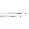 PORTAVISILLOS EXTENSIBLE AUTO  8/20- 32 BLANCO (2 PIEZAS)