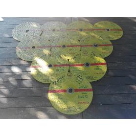 DISCO PARA AMOLADORA GRANDE CORTE PIEDRA Y PLASTICOS 230 MM HANSSE FLEX 
