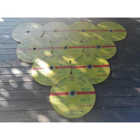 DISCO PARA AMOLADORA GRANDE CORTE PIEDRA Y PLASTICOS 230 MM HANSSE FLEX 
