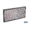 CATADIÓPTRICO RECTANGULAR BLANCO 106 X 50 MM CON AGUJERO SIN TORNILLO CON ADHESIVO