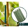 90 CMS TUTOR DE HIERRO FORRADO PLASTICO VERDE PARA PLANTAS DIAMETRO 16 MM