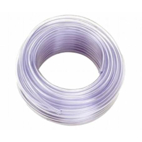 GOMA TUBO CRISTAL  6X 9 EXT. 100 MTRS.