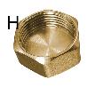 TAPON HEMBRA 3/4  LATON 362003