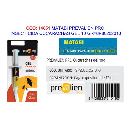 PREVALIEN PRO CUCARAGEL 10 GRM MATABI