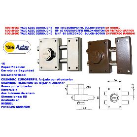 CERROJO AZBE 16 - 60 HP