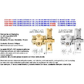CERROJO 946-LP/80 UVE NIQUEL