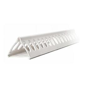 GUARDAVIVOS 2.6MT.  BLANCO PVC 2460
