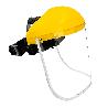 PROTECTOR FACIAL POLICARBONATO TRANSPARENTE CON ARNES