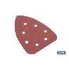 HOJA DE LIJADO LIJADORA MOUSE 7 AGUJEROS 100 X 140 MM G 180   CAJA 5 UNID.