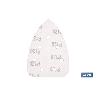 HOJA DE LIJADO LIJADORA MOUSE 7 AGUJEROS 100 X 140 MM G 120   CAJA 5 UNID.