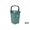 CONTENEDOR VERDE PARA VIDRIO  25L.