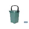 CONTENEDOR VERDE PARA VIDRIO  25L.
