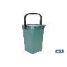 CONTENEDOR VERDE PARA VIDRIO  25L.