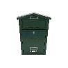 BUZÓN CORREO EXTERIOR VERDE MODELO LETTER 320X215X85MM