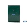 BUZÓN CORREO EXTERIOR VERDE MODELO LETTER 320X215X85MM
