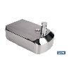 DOSIFICADOR DE JABÓN EN ACERO INOXIDABLE 304 CEPILLADO 1000 ML 12,6 X 6 X 20,3 CM