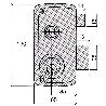 CERRADURA UCEM 4056-B-HB/65/ IZQUIERDA