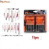 JUEGO DE DESTORNILLADORES PRECISION  PARA REPARAR RELOIJ,TABLES Y MOVILES 11 PIEZAS KMT TOOLS