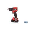 TALADRO ATORNILLADOR COMPACTO A BATERÍA LI-ION 20 V 1900 RPM 60 NM