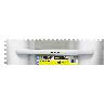 PEINE ACERO GRANDE 480X130 MM. DIENTES 10 MM.